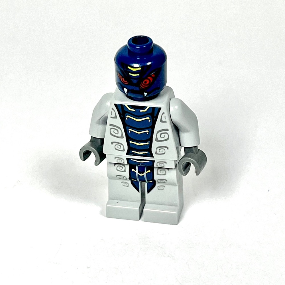 LEGO Ninjago Rattla Minifigure njo033 Incomplete Missing Headpiece Snake Figure